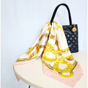 [JBFS6958_0741-01] CELINE 셀린느 스카프(86cm)