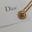 [6857_0604-02#] DIOR 디올 마름모 목걸이