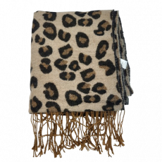 [8146_0341-26]  레오파드 호피 목도리 숄
