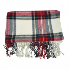 [8146_0341-33] 타탄체크 목도리숄