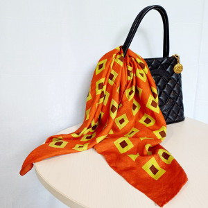 [RJB8149_0611-05] BVLGARI 불가리 스카프(87cm)