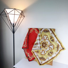 [6746-0204-16] 랑방+셀린느 손수건 스카프 2장