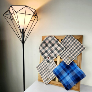 [7242_0598-02] BURBERRY 버버리 손수건 핸드타월 4장