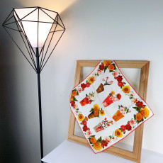 [7491_0422-02] GUCCI 구찌 실크 손수건 스카프