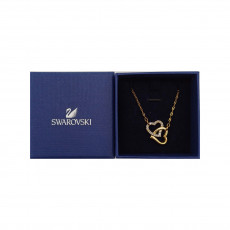 [7241_0124-10] SWAROVSKI 스와로브스키 트윈 하트 목걸이