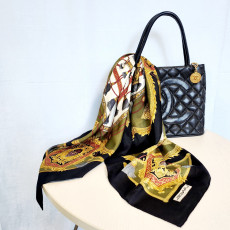 [8149_0585-02] LANCEL 란셀 스카프(86cm)