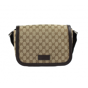 [JRB5700_0034] GUCCI 구찌 GG캔버스 449172 베이지&다크브라운 숄더백