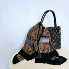 [JA8919_0574-07] YSL 입생로랑 실크 스카프(88cm)