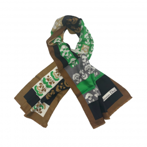 [JA8971_0573-05] DIOR 디올 실크 스카프(132cm)