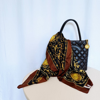 [JBFS8971_0750-03] DIOR 디올 실크 스카프 (88cm)