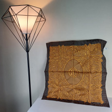 [JBF8971_0750-05] DIOR 디올 실크 손수건 스카프