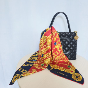 [JBFS9685-0009-04] CELINE 셀린느 실크 스카프(88cm)