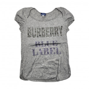 [6981_0132-01#] BURBERRY 버버리 캡소매 티셔츠